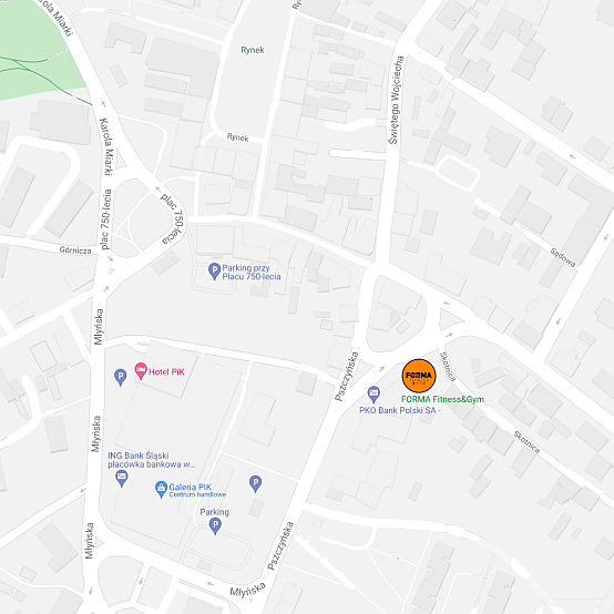 mapka FORMA Fitnes&Gym